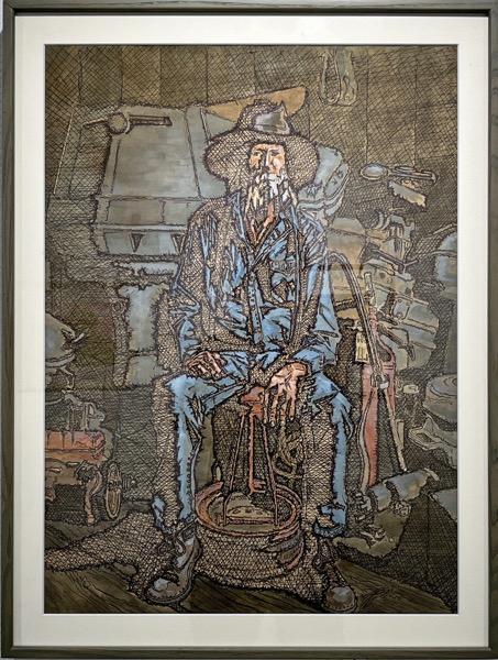 S.Oさん「MAN&rsquo;S CAVE」ガッシュ（不透明水彩）