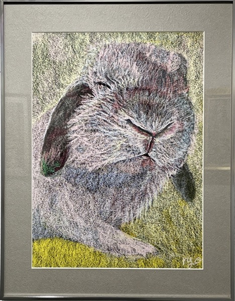 R.Yさん「うさかお」パステル