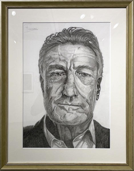 F.Pさん「Robert de Niro Portrait」鉛筆